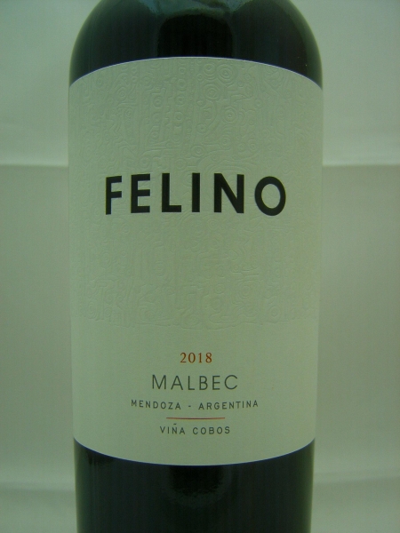 Vina Cobos Felino Malbec 2019, Mendoza, Rotwein trocken 0,75l
